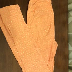 Light Pink Lularoe Leggings  - OS